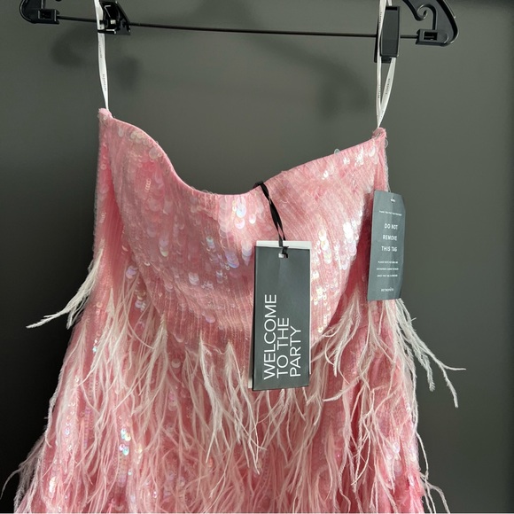 Retrofete Anastasia mini Dress in Bubblegum Pink Size Medium NEW! New with tags! - Picture 5 of 12